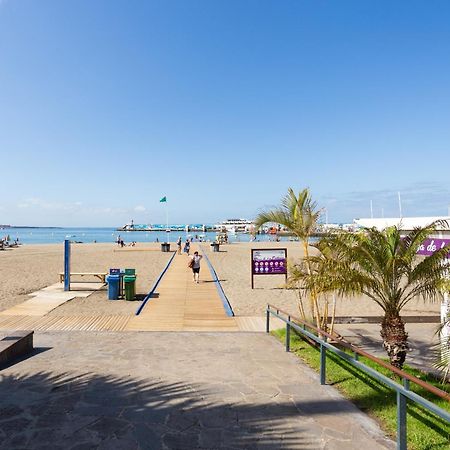 Classbnb - Seafront Studio With Beach View In The Center Of Los Cristianos Лос Кристианос Экстерьер фото